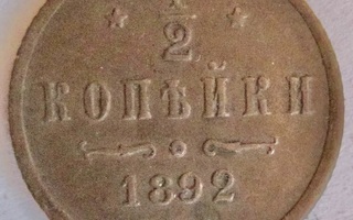 Venäjä 1/2 kop 1892