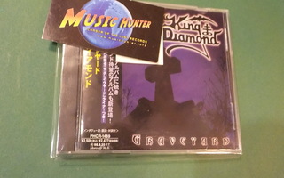 KING DIAMOND - GRAVEYARD JAPANI 1996 PAINOS CD (W)