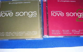 The greatest Love songs x 2
