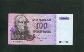 100 mk 1976 O-sarja HOL-Mäk