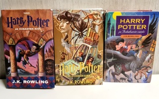 Harry Potter kirjat 1-3