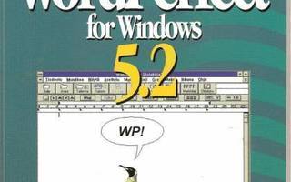 WordPerfect for Windows 5.2 - kirja (1994)