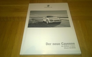 Esite Porsche Cayenne, 2010, sis. Cayenne S ja Turbo