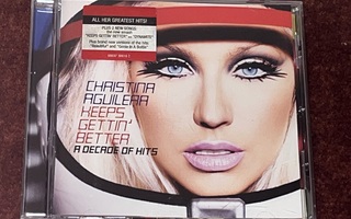 CHRISTINA AGUILERA - A DECADE OF HITS - CD