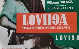 Loviisa. Niskavuoren nuori emäntä -elokuvajuliste