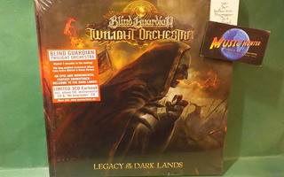 BLIND GUARDIAN TWILIGHT ORCHESTRA UUSI 3CD EARBOOK
