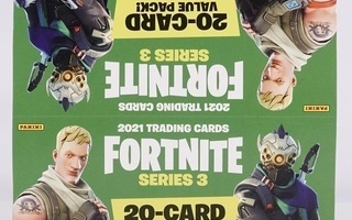 2021 Panini Fortnite Series 3 Cards Jumbo Value 12-Pack
