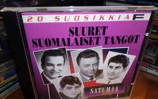 CD 20 SUOSIKKIA SUURET SUOMALAISET TANGOT :  SATUMAA