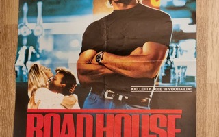 ROAD HOUSE - Kuuma Kapakka (1989) Vanha elokuvajuliste