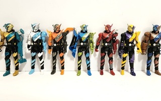 7kpl Kamen Rider Build Bottle Change figuuria