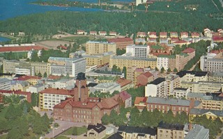 Lahti 67 Karhumäki ilmakuvapostikortti  A51