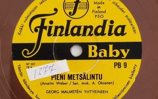 Savikiekko 1954 Georg Malmsten Eero Väre Baby Finlandia PB 9