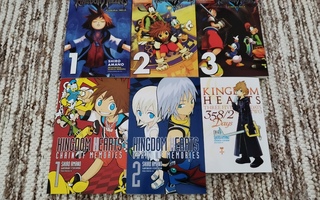 Kingdom Hearts kirjoja