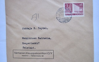 VANHA FDC Ensipäiväkuori 15.XII.1942 Yleismerkki 9 mk