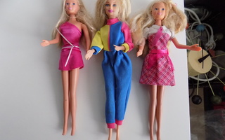 Barbie nuket 3kpl