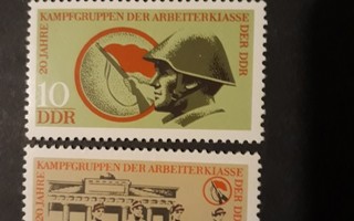 DDR 1973 - Työväen taistelujoukot (2)  ++