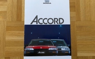 Esite Honda Accord vuodelta 1984