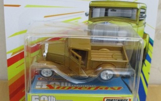 Ford Pick-Up 2 Door 1932 Metallic Gold Matchbox 50th 1:64