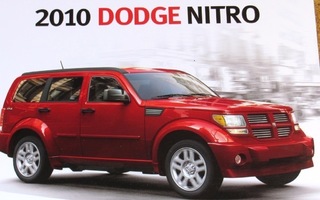 2010 Dodge Nitro esite - KUIN UUSI