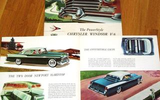 1956 Chrysler Windsor V8 PRESTIGE esite -  ISO - 16 sivua
