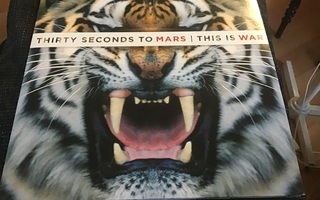 THIRTY SECONDS TO MARS: THIS IS WAR Gf 2xlp or  (M-/M-/M-)