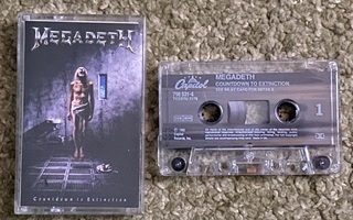 Megadeth countdown to extinction kasetti.