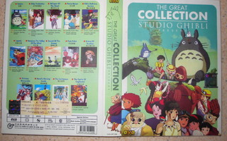 The great collection studio Ghibli DVD HYVÄ KUNTO