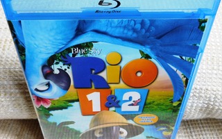 Rio 1 & 2 [2x Blu-ray] (2 elokuvaa)