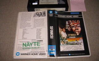 Sfinksi-VHS FIx, Warner Home Video, Robin "Kooma" Cook, 1981