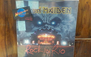 IRON MAIDEN - ROCK IN RIO 2002  M-/EX 3LP