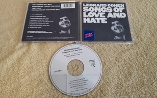 LEONARD COHEN - Songs Of Love And Hate CD