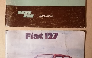 Käsikirjat 1976 FIAT 127  ja 1977 FIAT 127 L C ja CL