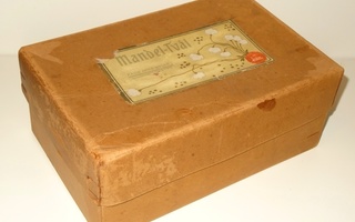 Vanha tuotepakkaus: Havin mantelisaippualaatikko