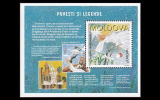 Moldova 238BL12 ** Europa myytit ja legendat (1997)