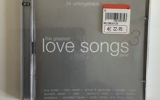The Greatest Love Songs ...Ever 3 Tupla CD