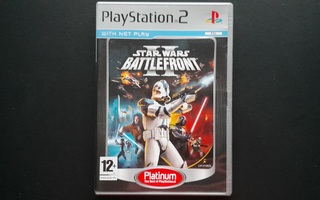 PS2: Star Wars Battlefront II peli (2006)