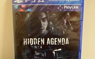 Hidden Agenda PS4 (uusi muoveissa)