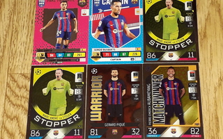 Barcelona jalkapallo erikoiskortteja