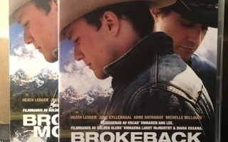 BROKEBACK MOUNTAIN, DVD, Lee, Ledger, Gyllenhaal
