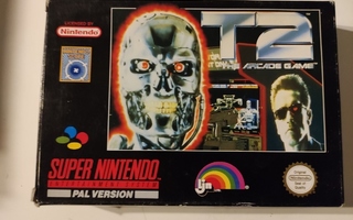 Snes 16-bit Super Nintendo T2- Arcade Game PAL (N. Scope)