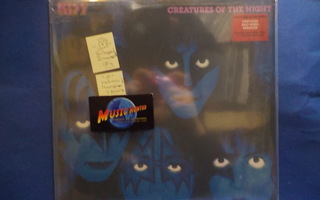 KISS - CREATURES OF THE NIGHT UUSI "SS" U.S & EU 2022 LP