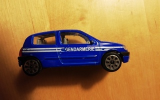 Burago Renault Clio sininen Gendarmerie