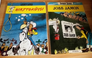 Lucky Luke sarjakuvat 2kpl
