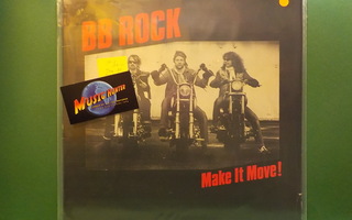 BB ROCK - MAKE IT MOVE! M-/M- SWE -85 1ST PRESS LP