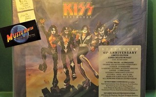 KISS - DESTROYER - UUSI "SS" SUPER DELUXE BOXSET