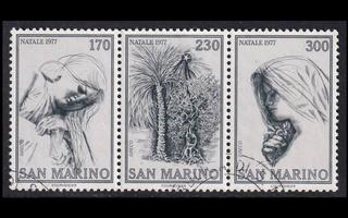 San Marino 1150-2ds o Joulu (1977)