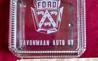 Ford Savonmaan Auto Oy vintage lasirasia