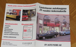 1984 Mitsubishi / Skoda esite - Auto-Nord