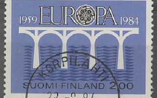 1984 2,00 mk Eurooppa loisto