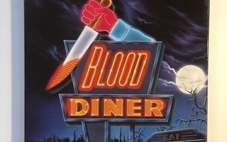 Blood Diner - Restored & Remastered [Blu-ray] Slipcover UUSI